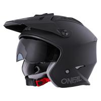 ONEAL Шлем открытый  Volt Solid черный матовый в Кемерове