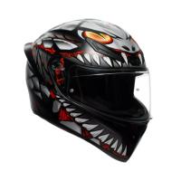 AGV Шлем K1 S Lyzard Matt Black/Grey/Red в Кемерове