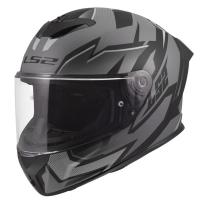 LS2 Мотошлем FF820 Rapid III Xtrem Black Grey в Кемерове