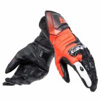 Dainese Перчатки Carbon 4 Long Black/Fluo-Red/White в Кемерове