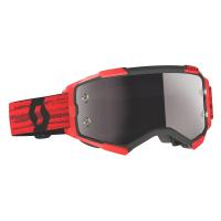 Scott Очки кроссовые Fury dark red silver chrome works в Кемерове