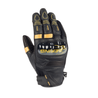 Bering Перчатки женские Lady Axel Black/Gold в Кемерове