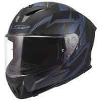 LS2 Мотошлем FF820 Rapid III Xtrem Black Blu Petrol в Кемерове