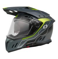 Oneal Шлем кроссовый со стеклом Sierra RS Echo желтый/черный в Кемерове