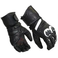 Scout Перчатки кожаные Carbon Черный/Белый в Кемерове