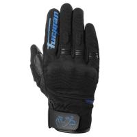 Furygan Перчатки Jet D3O Evo текстиль Черный/Синий в Кемерове