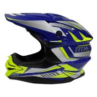 AiM Шлем JK803S Tondo Blue/Yellow/White в Кемерове