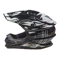 AiM Шлем кроссовый JK803S White/Black в Кемерове