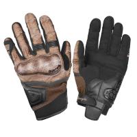 By City Мотоперчатки Tokio Man Black/Brown в Кемерове