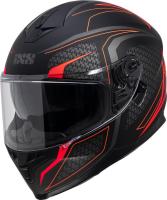 IXS Шлем интеграл HX 1100 2.4 Черный/Матовый/Красный в Кемерове