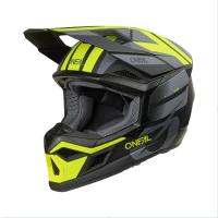 Oneal Кроссовый шлем 3Series Ride V.25 черный/желтый в Кемерове