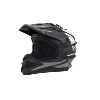 Desment Шлем кроссовый Raptor Black-Grey graphic в Кемерове