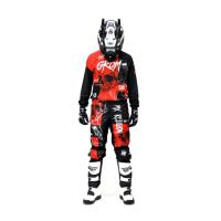 Grom Штаны кроссовые подростковые MX Religion red в Кемерове