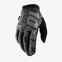 100% Мотоперчатки текстильные Brisker Glove Heather Grey  в Кемерове