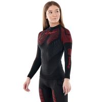 Dragonfly Термофутболка DF 3DThermo Red с длинным рукавом Woman в Кемерове