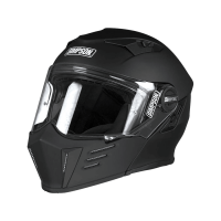 Simpson Шлем модуляр Darksome Matt Black в Кемерове