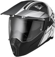 IXS Шлем IXS 208 2.0 Черно-Белый Матовый в Кемерове