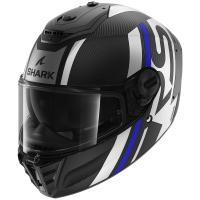 Shark Шлем Spartan RS Carbon Shawn Mat Black/Blue/Silver в Кемерове