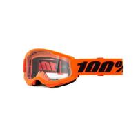 100% Очки подростковые Strata 2 Junior Neon Orange / Clear в Кемерове