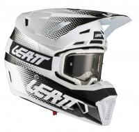 Leatt Шлем кроссовый Kit Moto 7.5 V22 White в Кемерове