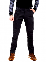 Starks Мотоджинсы Python Tactic Strong Regular Fit Черный в Кемерове