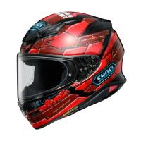 Shoei Мотошлем NXR 2 Fortress красно-черный в Кемерове