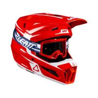 Leatt Шлем кроссовый 3.5 V26 Red + очки Vizion 3.5 в Кемерове