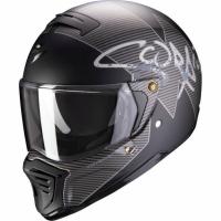 Scorpion Exo Мотошлем HX1 Taktic Матовый Черный/Серый/Белый в Кемерове