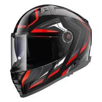 LS2 Мотошлем FF811 Vector II Alizer черно-красный в Кемерове