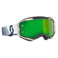 Scott Очки кроссовые Fury blue/green green chrome works в Кемерове