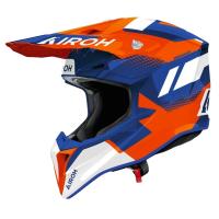 Airoh Шлем Wraaap Vision Orange-Blue Gloss в Кемерове