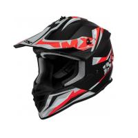 IXS Шлем Кроссовый 362 2.2 Черный/Красный/Матовый в Кемерове