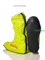 Starks Дождевые бахилы с цельной подошвой Rain Boots Салатовый в Кемерове