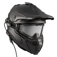 CKX Шлем кроссовый с маской Titan Solid Черный/Матовый в Кемерове