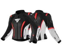 Shima Куртка Кожаная женская Miura 2.0 Red Fluo в Кемерове