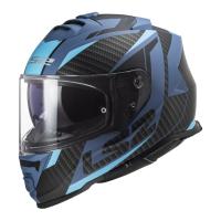 LS2 Мотошлем FF800 Storm II Racer матовый синий в Кемерове