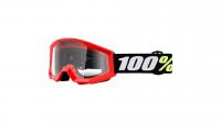 100% Очки детские Strata Mini Goggle Red/Clear Lens в Кемерове