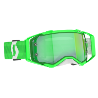 Scott Очки кроссовые Prospect green/white green chrome works в Кемерове