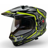 AIM Шлем кросс/эндуро JK802S Yellow/Grey/Black в Кемерове