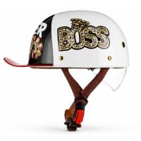 Scout Шлем кепка с визором Boss белый в Кемерове
