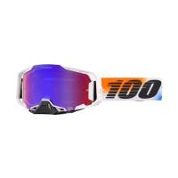 100% Очки Armega Hiper 2025 United / Mirror Red/Blue в Кемерове