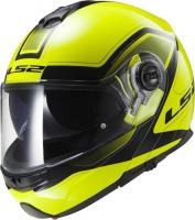 LS2 Мотошлем снегоходный FF325 Strobe Electric Snow Civik Желтый/Черный в Кемерове