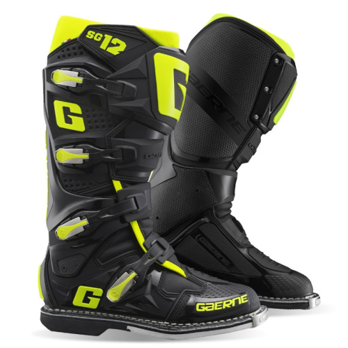 Gaerne Мотоботы SG-12 Black/Yellow в Кемерове