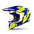 Airoh Шлем Twist 3 Dizzy Blue/Yellow Gloss в Кемерове