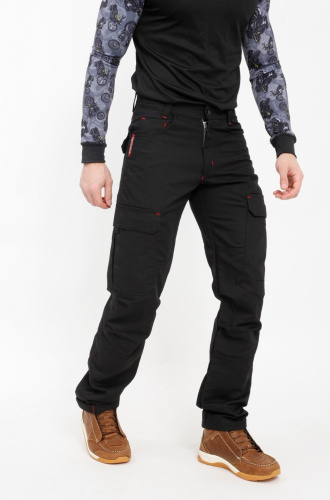 Starks мотоджинсы Chameleon Strong Черные в Кемерове