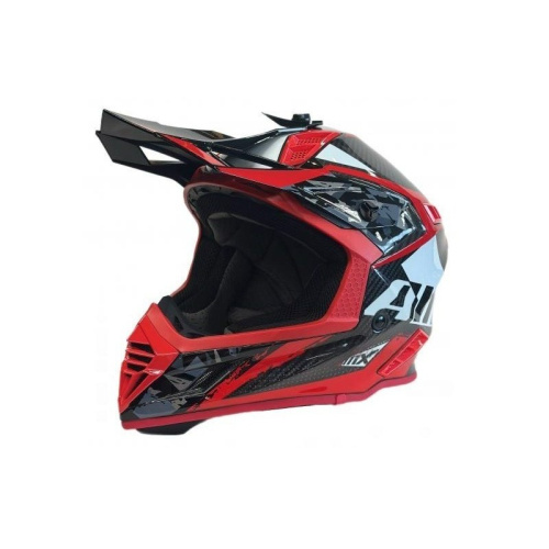 AiM Шлем RH855 Carbon Terrain Black/Red в Кемерове