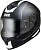 IXS Шлем HX 1100 2.0 Чёрн-серо-белый глянец в Кемерове