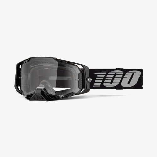 100% Очки Armega Goggle Black / Clear в Кемерове