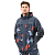 Dragonfly Мембранная куртка Quad 2.0 Man 2025 Grey - Orange Camo в Кемерове