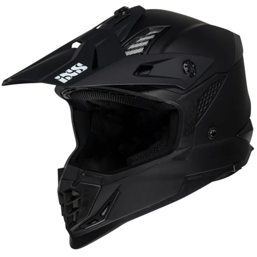 IXS Мотошлем кроссовый iXS363 1.0 черный мат в Кемерове